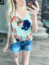 More is More Floral Tank