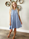 Leave it Behind Dress in Denim (SALE)