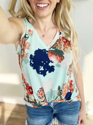More is More Floral Tank