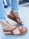 Blowfish Moving Along Sandals in Brown (SALE)