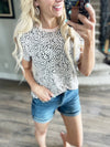 Don't Tame Me Animal Print Top