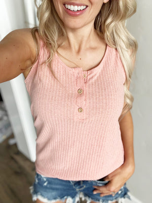 Get Around It Tank Top in Coral