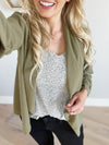 Hold On to Hope V-Neck Speckled Cami in White