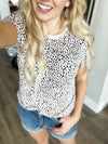 Don't Tame Me Animal Print Top