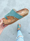 Very G Every Angle Sandals in Turquoise