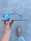 Give It A Shot Sandal in Blue