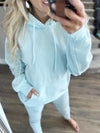 Stand By You Girlfriend Hoodie in Soothing Blue