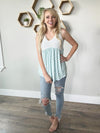 Whoopsie Daisy Floral Peplum