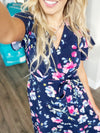 About That Time Maxi Dress in Navy