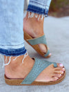 Very G Every Angle Sandals in Turquoise