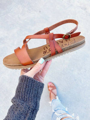 Blowfish Moving Along Sandals in Brown