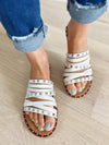 Very G Lift You Up Sandals in White