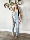Judy Blue Distressed Straight Leg Overalls