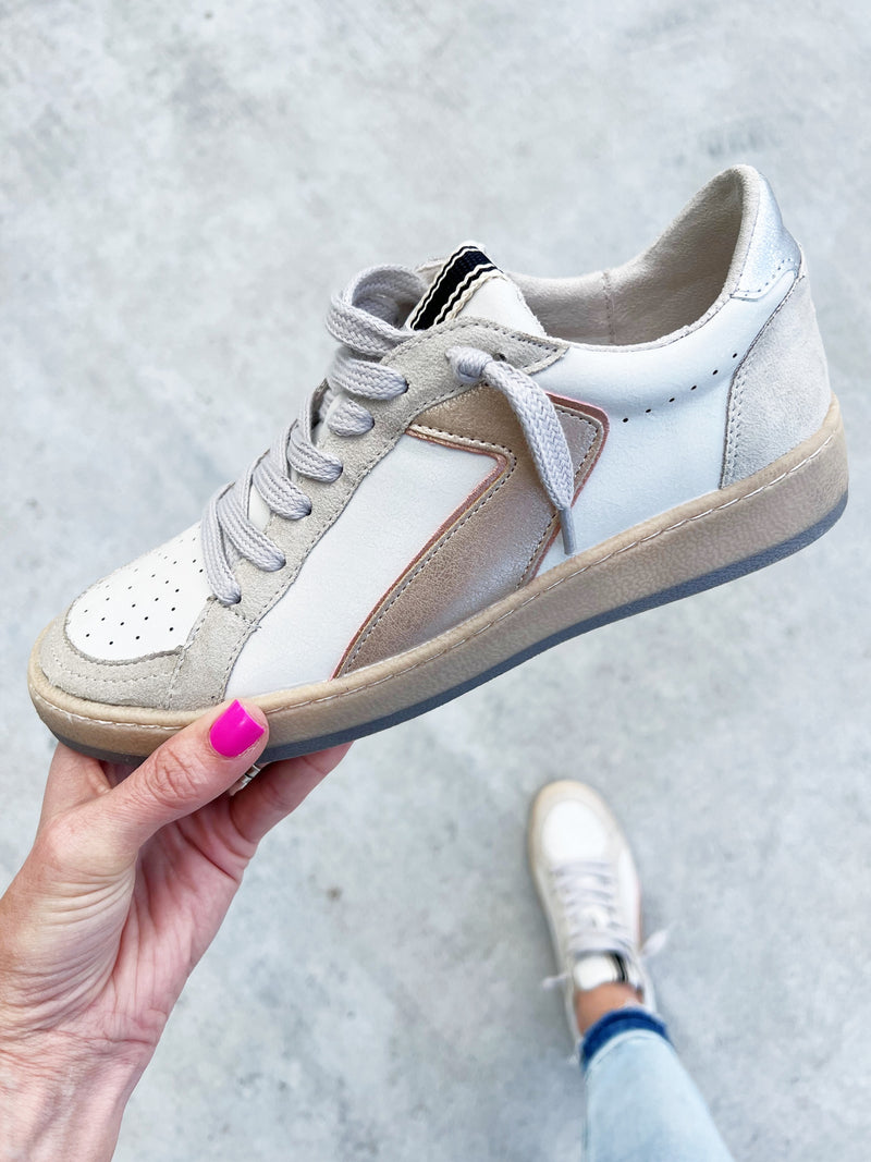 Shu Shop Sneakers in Mixed Metals