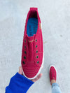 Blowfish Let's Party Sneakers in Deep Red