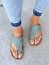 Very G Every Angle Sandals in Turquoise