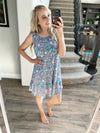 Floral Essence Tie Strap Dress