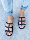 Free And Easy Sandals in Black