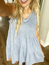 Leave it Behind Dress in Denim (SALE)