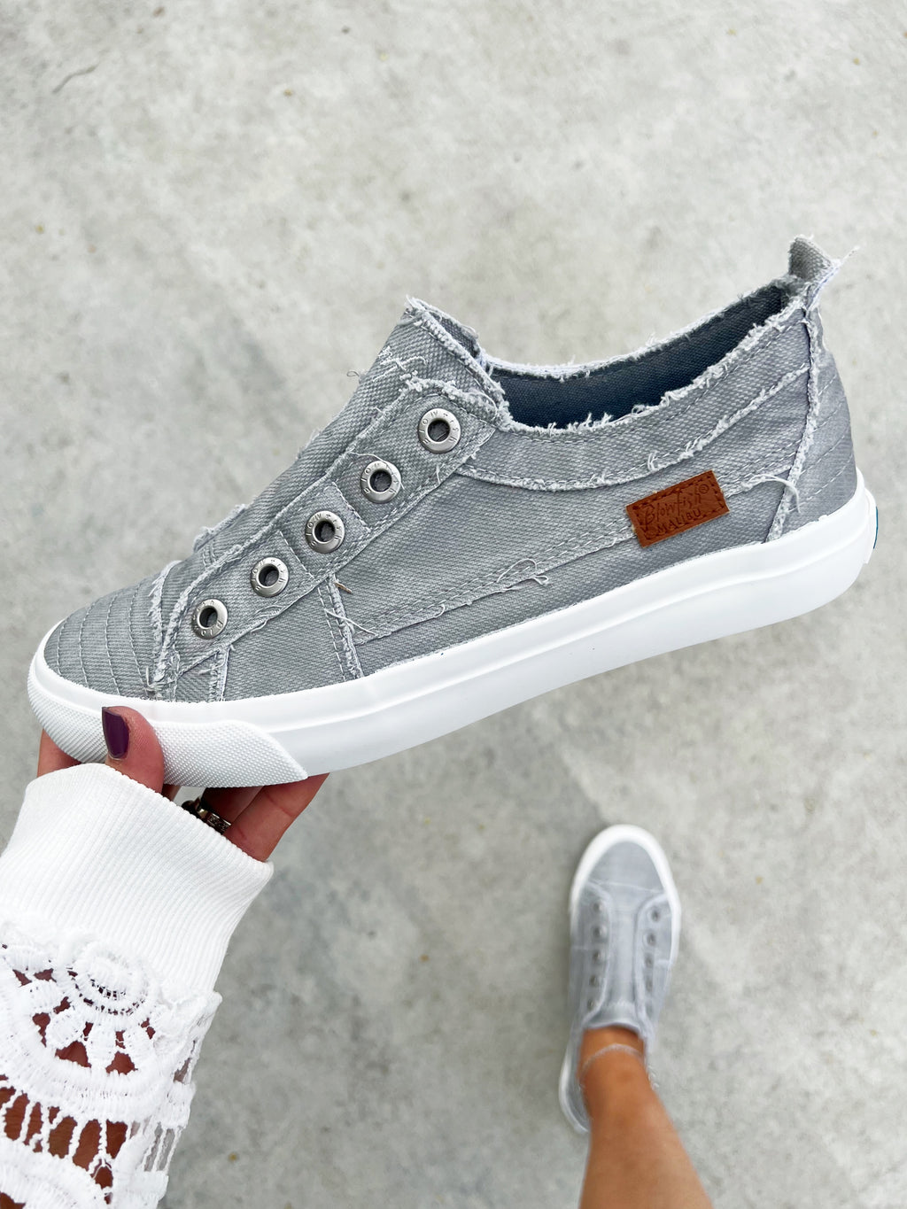 Blowfish On The Go Sneakers in Gray (SALE)