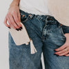 River Raffia Clippable Card Holder Wallet-Wallet-Pretty Simple