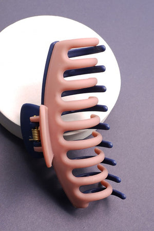 Charity Two Toned Hair Claw (Multiple Colors)