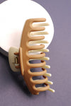 Charity Two Toned Hair Claw (Multiple Colors)