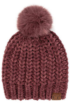 Give You a Hand Chunky Knit Beanie (Multiple Colors)