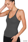 Think of It Ribbed Tank Top (Multiple Colors) (SALE)