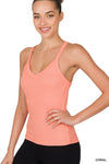 Think of It Ribbed Tank Top (Multiple Colors) (SALE)