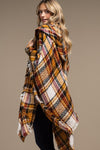 Never Change Plaid Shawl Wrap