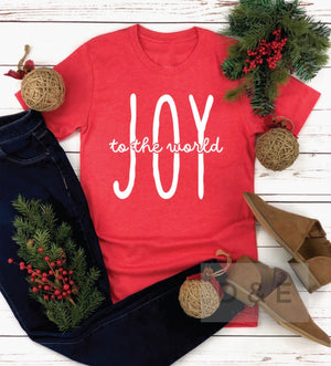 **Special Price** Joy To The World Graphic Tee