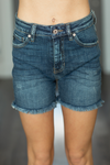 KanCan Fooling Anyone High Rise Denim Shorts (SALE)
