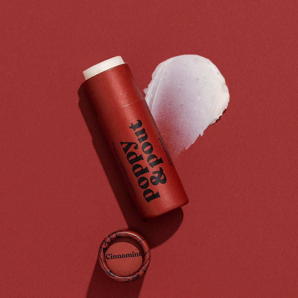 Poppy & Pout Lip Balm, Cinnamint