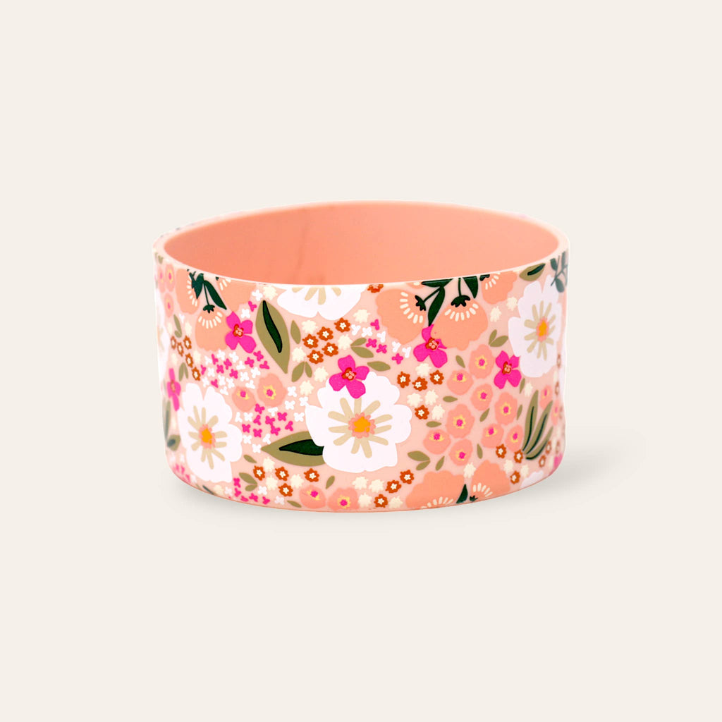 Tumbler Silicone Boot - Sweet Meadow Pink