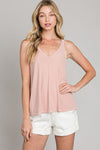 Falling Apart Ribbed Tank Top (Multiple Colors)
