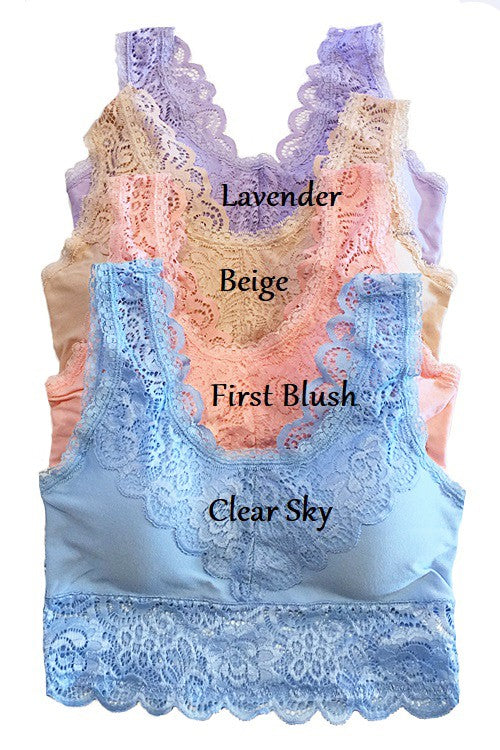 Know You More Bralette (Multiple Colors) (SALE)