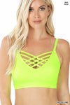Where You Are Criss Cross Bralette (Multiple Colors) (SALE)
