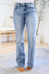 Judy Blue Mid Rise Clean Bootcut Jeans