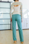 Judy Blue Pop Of Color Straight Jeans