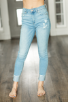 KanCan Step High Rise Light Wash Jeans (SALE)