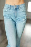 KanCan Step High Rise Light Wash Jeans (SALE)