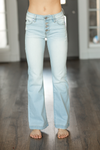 KanCan My Way Light Wash Petite Flare Jeans