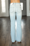 KanCan My Way Light Wash Petite Flare Jeans