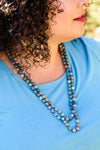 Blissful Beaded Necklace (Multiple Colors)