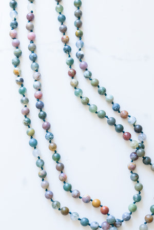Blissful Beaded Necklace (Multiple Colors)