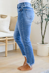 Judy Blue Fringed Pocket Slim Fit Jeans