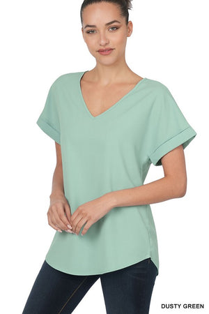 Good Girl V-Neck Short Sleeve (Multiple Colors)