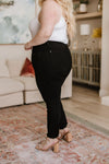 Judy Blue High Rise Tummy Control Skinny Jeans in Black