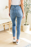 Judy Blue Dandelion Embroidery Skinny